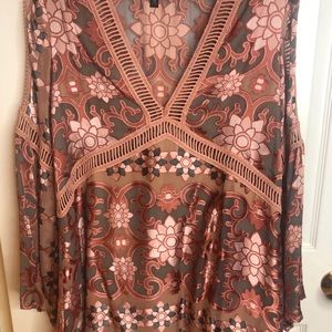 For Love & Lemons Floral Dress